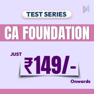 CA Foundation Test Series