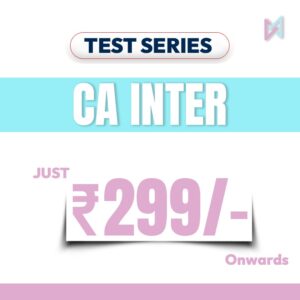 CA Inter Test Series