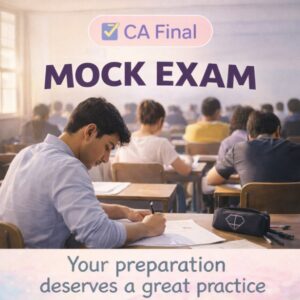 CA Final Mock M26