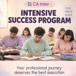 Intensive success program - CA Inter