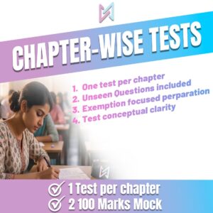 CA Foundation Test Series - Chapterwise