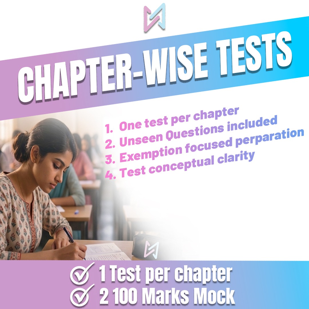 CA Inter Test Series - Chapterwise