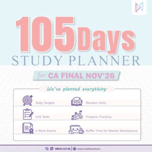 105 Days Study Planner