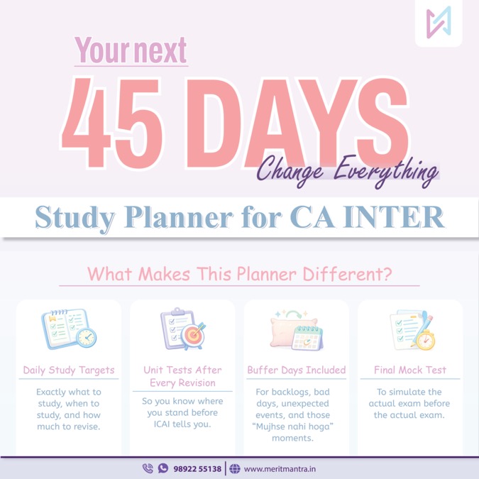 45 Days Study Planner